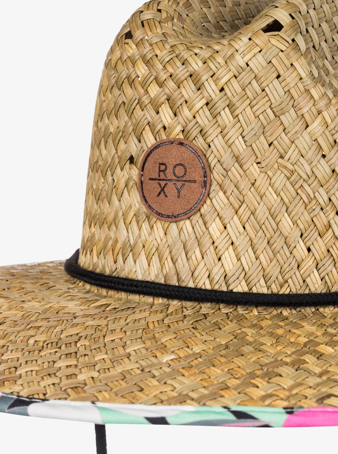 Pina To My Colada Printed Sun Hat - Anthracite Palm Song Axs