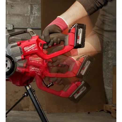Pipe Threader - Milwaukee M18 FUEL™ Compact Pipe Threader w/ ONE-KEY™ w/ 1/2" - 1-1/4" Compact NPT Forged Aluminum Die Heads, 2870-22