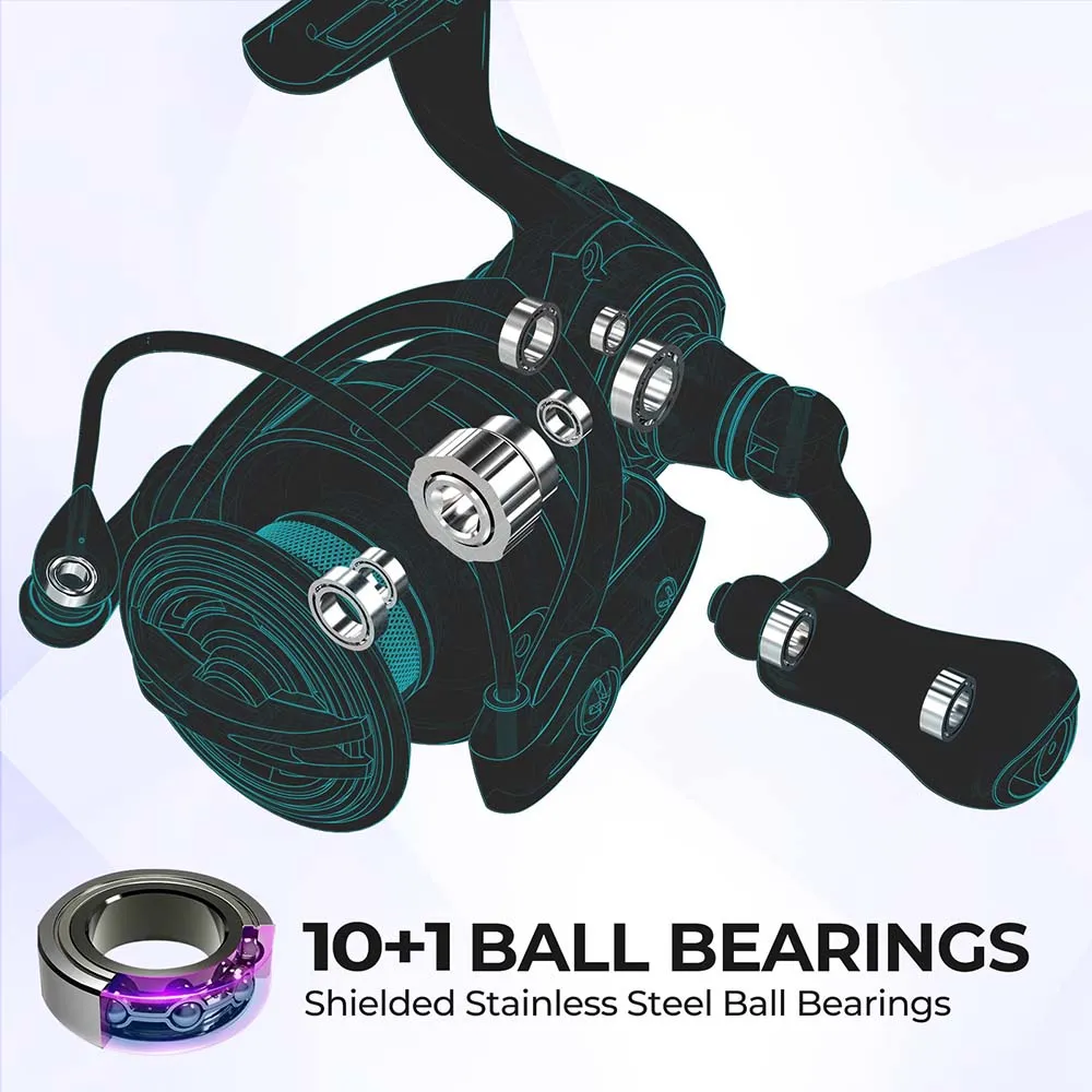 Piscifun® AlumiX  Spinning Reels Freshwater Fishing Reel Sale