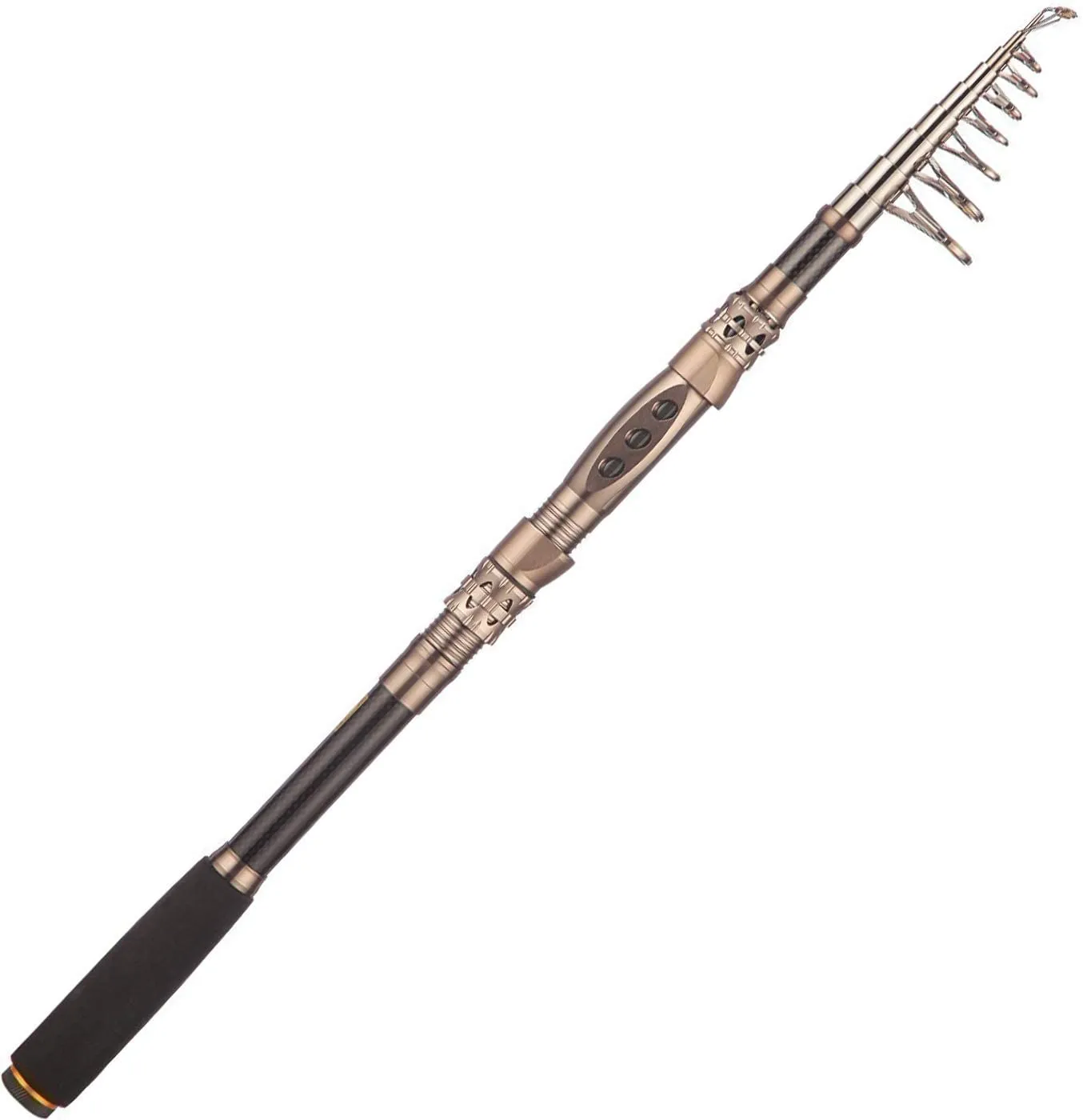 PLUSINNO Eagle HuntingⅠTelescopic Fishing Rods and Reel Combos Full Kit with Carrier Case
