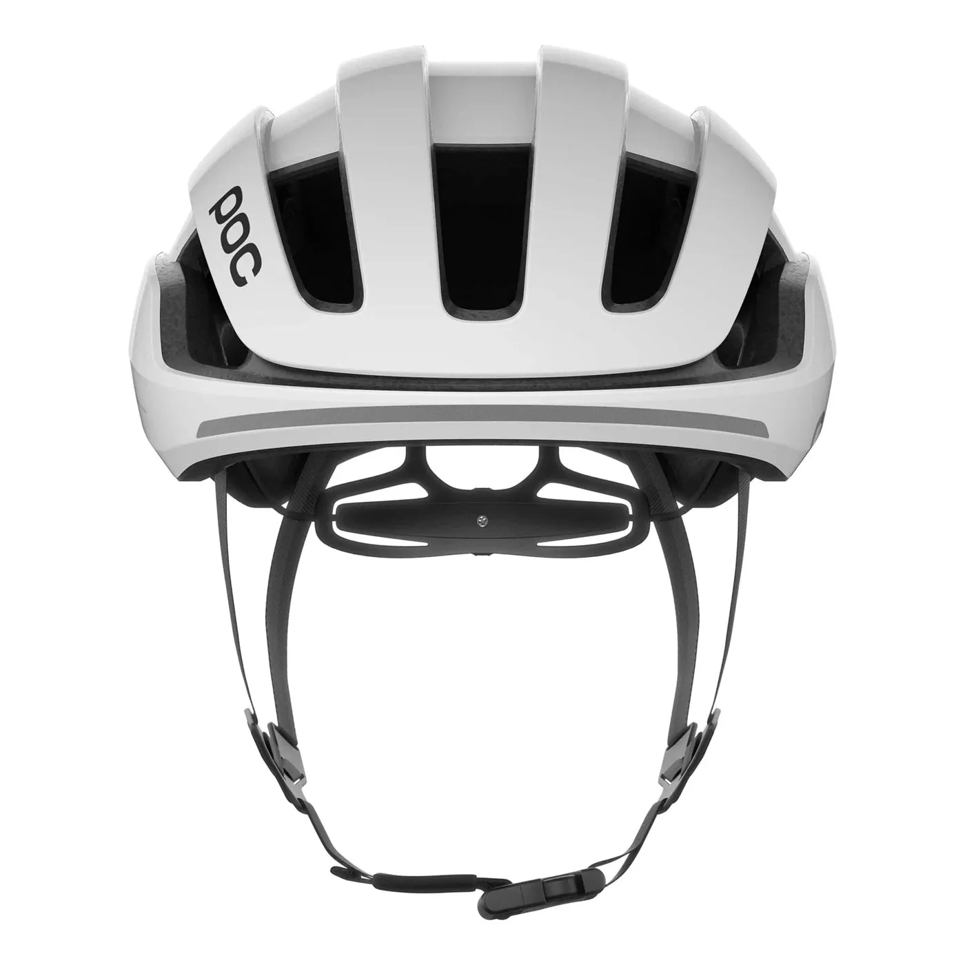 POC Omne Beacon Mips Cycling Helmet - White/Orange