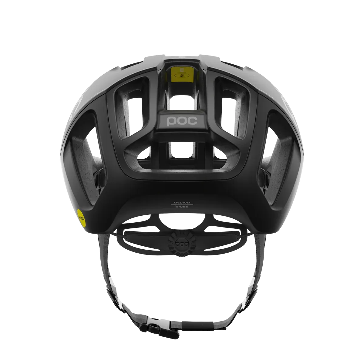 POC Ventral Air Mips - Uranium Black Matt