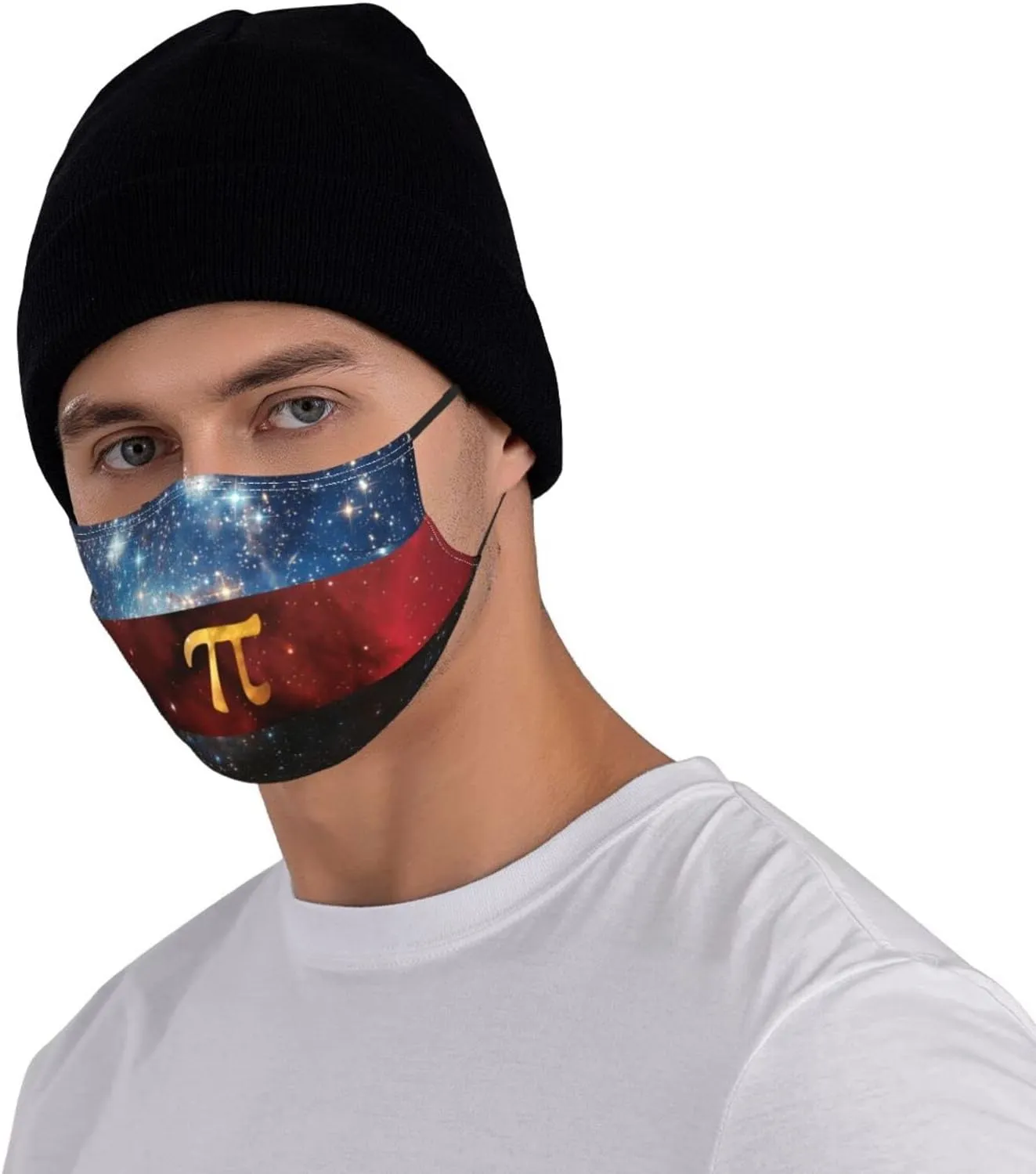 Polyamory Alternate Style Galaxy Pride Flag Face Mask Washable Reusable Adults Breathable with 2 Filters