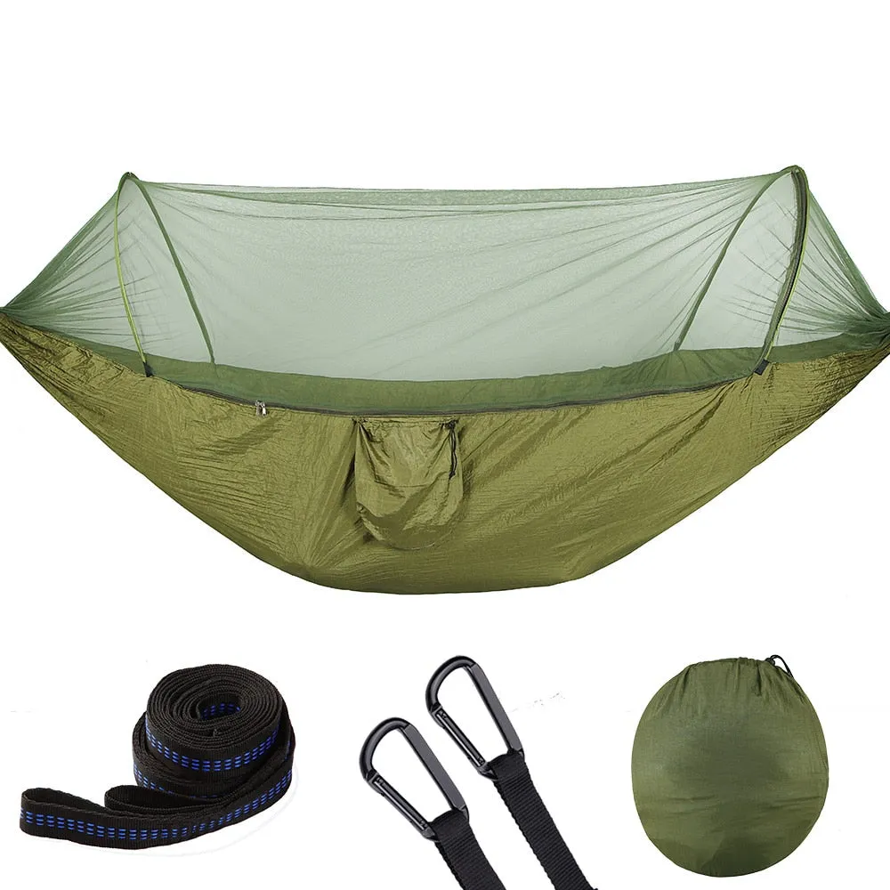 Pop-Up Hammock with Mosquito Net