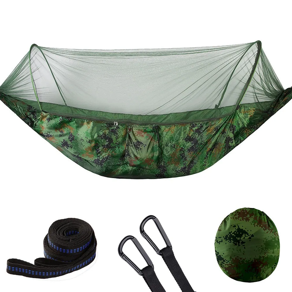 Pop-Up Hammock with Mosquito Net