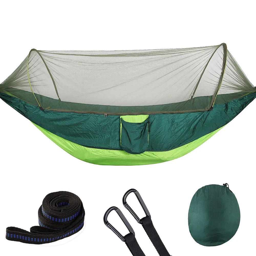 Pop-Up Hammock with Mosquito Net