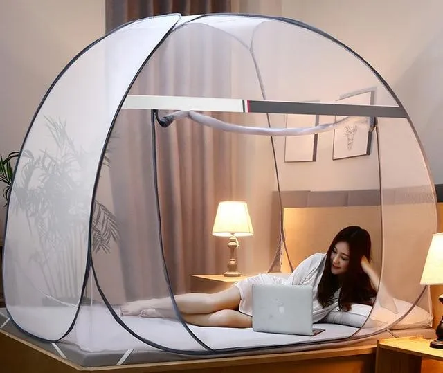 Pop-Up Mosquito Bed Canopy Tent