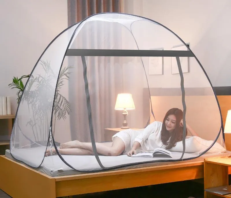 Pop-Up Mosquito Bed Canopy Tent