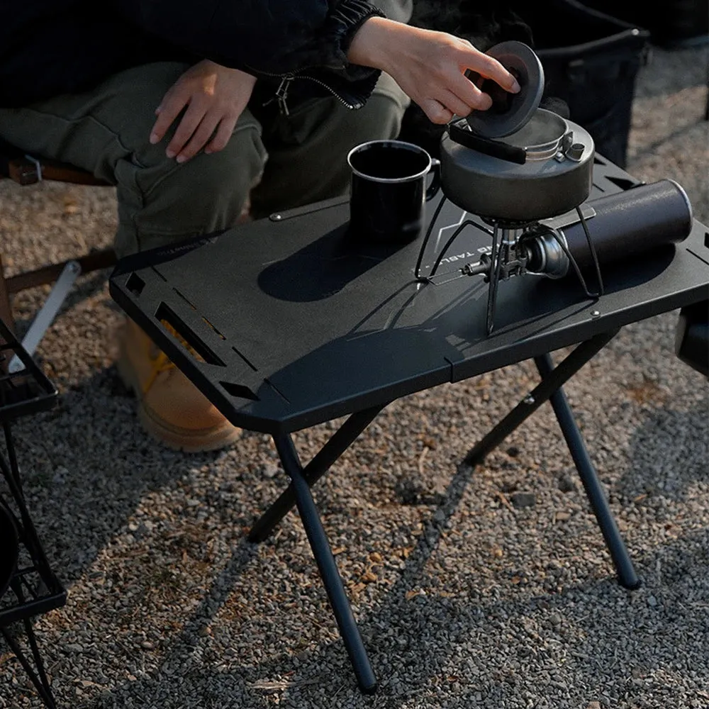 Portable Camping Table Aluminum Alloy Folding Table Multifunctional Light Weight Table Outdoor Picnic Fishing Barbecue Table