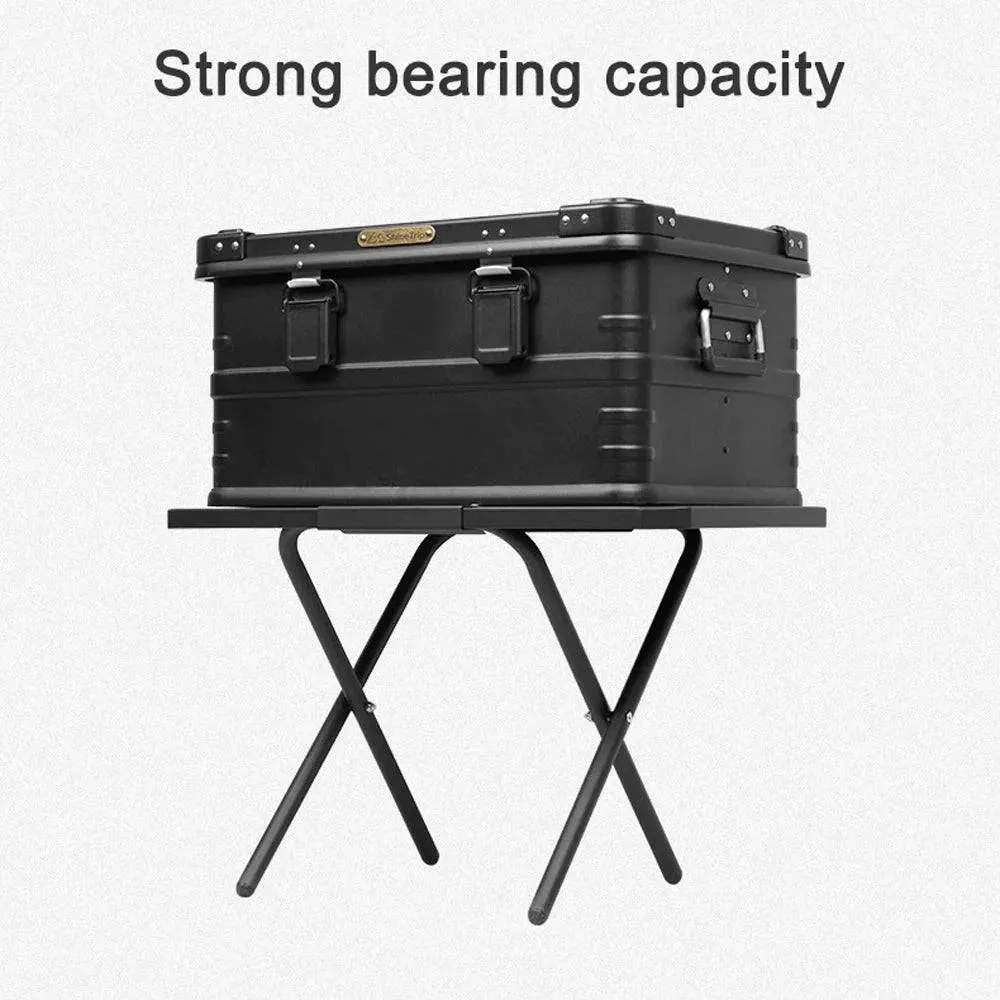 Portable Camping Table Aluminum Alloy Folding Table Multifunctional Light Weight Table Outdoor Picnic Fishing Barbecue Table