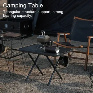 Portable Camping Table Aluminum Alloy Folding Table Multifunctional Light Weight Table Outdoor Picnic Fishing Barbecue Table