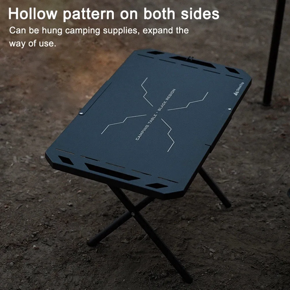 Portable Camping Table Aluminum Alloy Folding Table Multifunctional Light Weight Table Outdoor Picnic Fishing Barbecue Table
