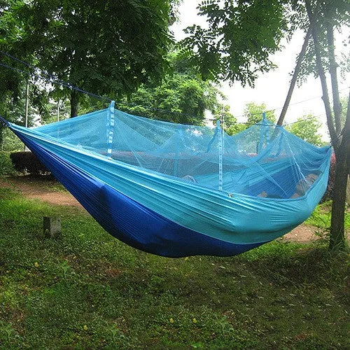 Portable Hiking/Camping Hammock With Mosquito Net