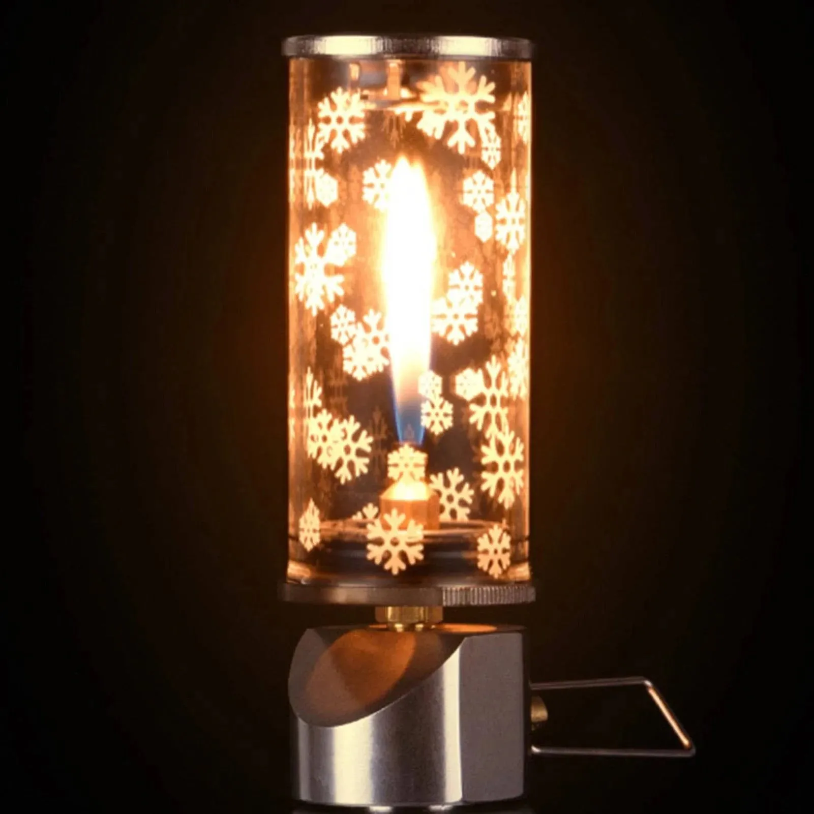 Portable Lamp Light Compact Butane Gas Light Lantern Outdoor Use Only for Camping Picnic 2021 New