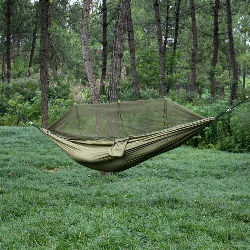 Portable Mosquito Net Hammock | Automatic Quick Opening Anti-Mosquito Outdoor Camping Swing for Travel & Sleep