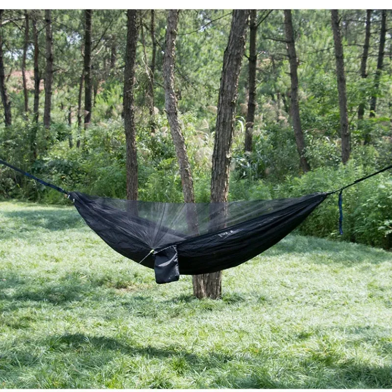 Portable Mosquito Net Hammock | Automatic Quick Opening Anti-Mosquito Outdoor Camping Swing for Travel & Sleep