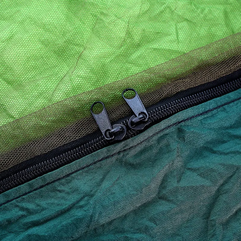 Portable Outdoor Camping Hammock 1-2 Person Go Swing With Mosquito Net Hanging Bed
