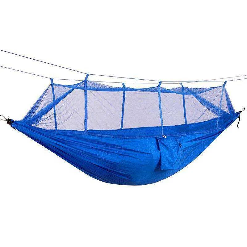 Portable Outdoor Camping Hammock with Mosquito Net