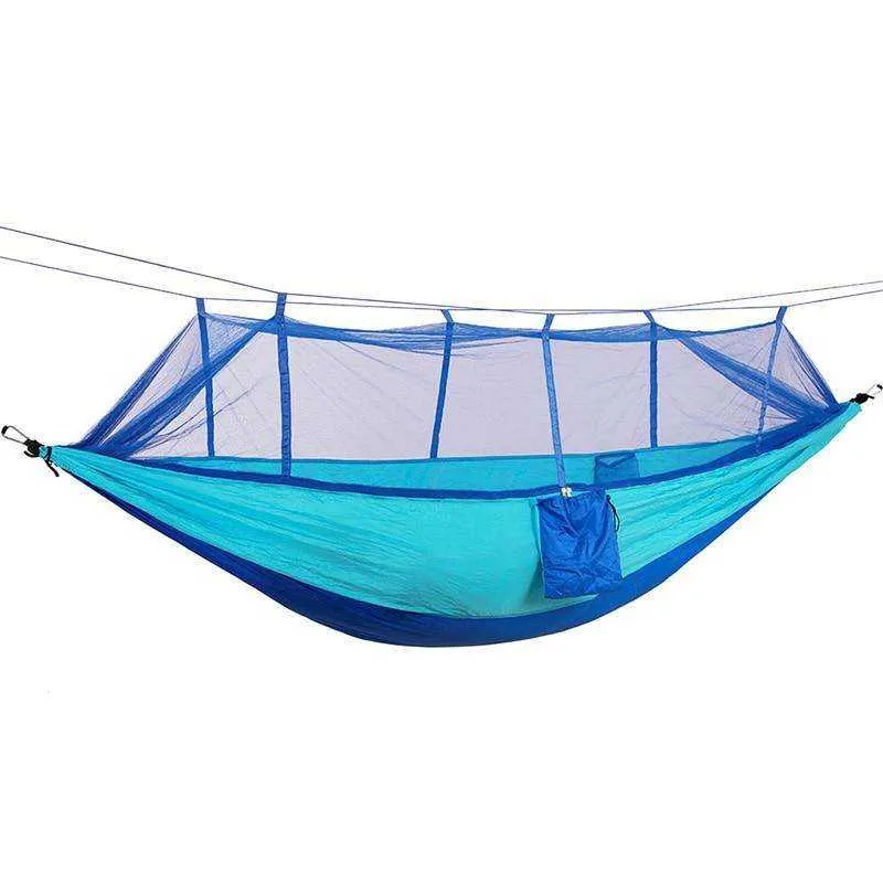 Portable Outdoor Camping Hammock with Mosquito Net
