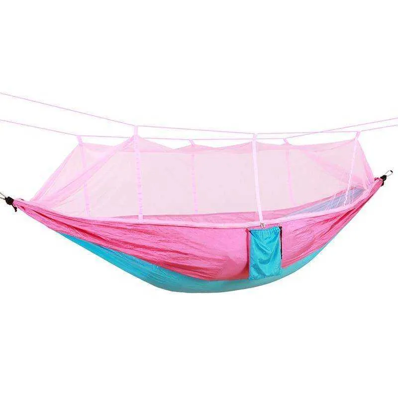 Portable Outdoor Camping Hammock with Mosquito Net