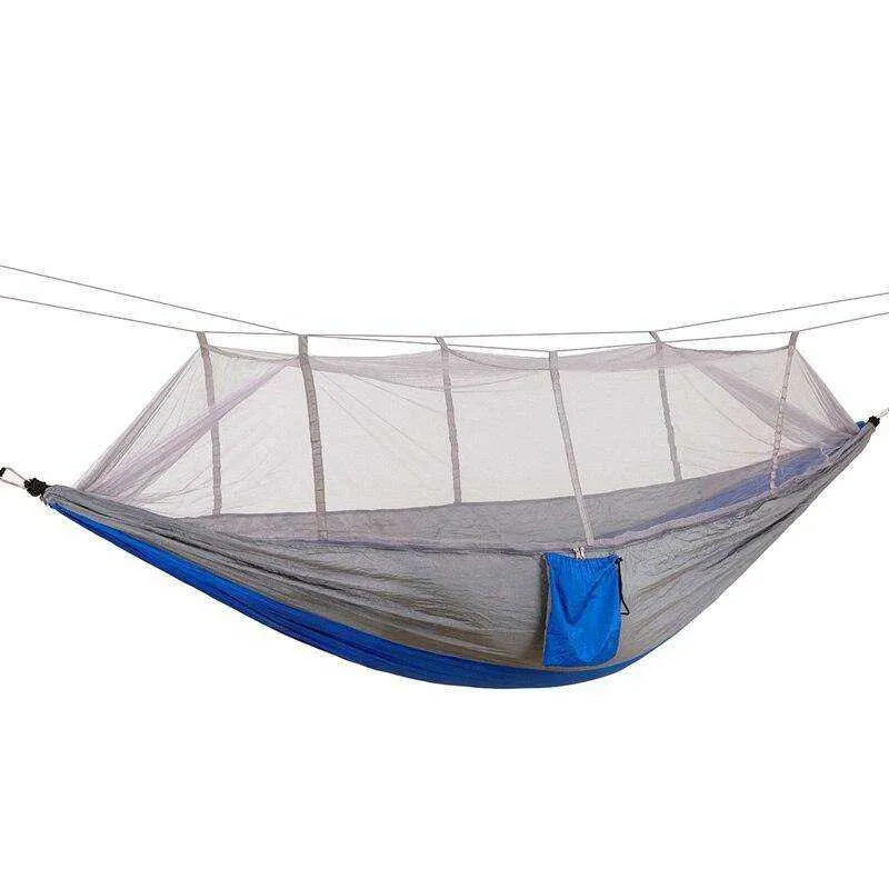 Portable Outdoor Camping Hammock with Mosquito Net