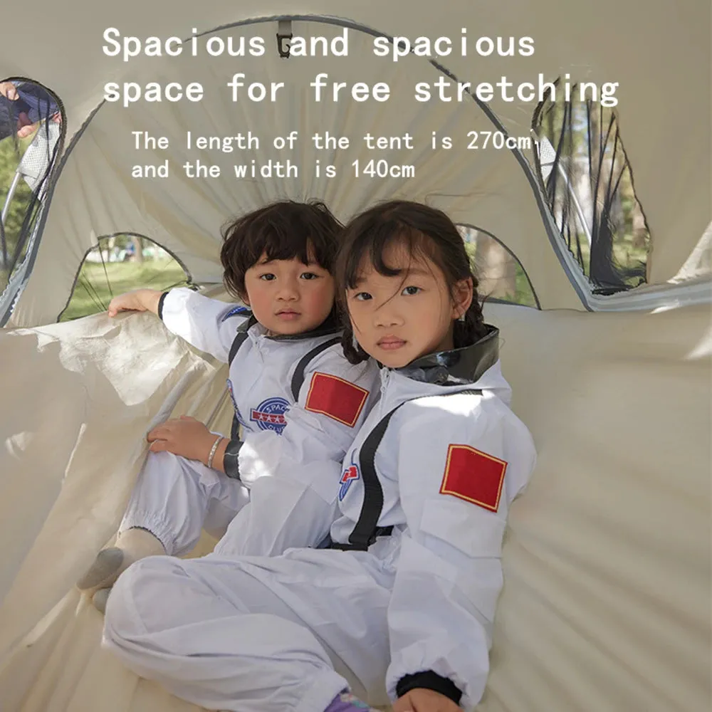 Portable Outdoor Space Capsule Mosquito Net Hammocks Anti-Rollover Double Travel Camping Sleeping Hanging Hammock Swing Tent