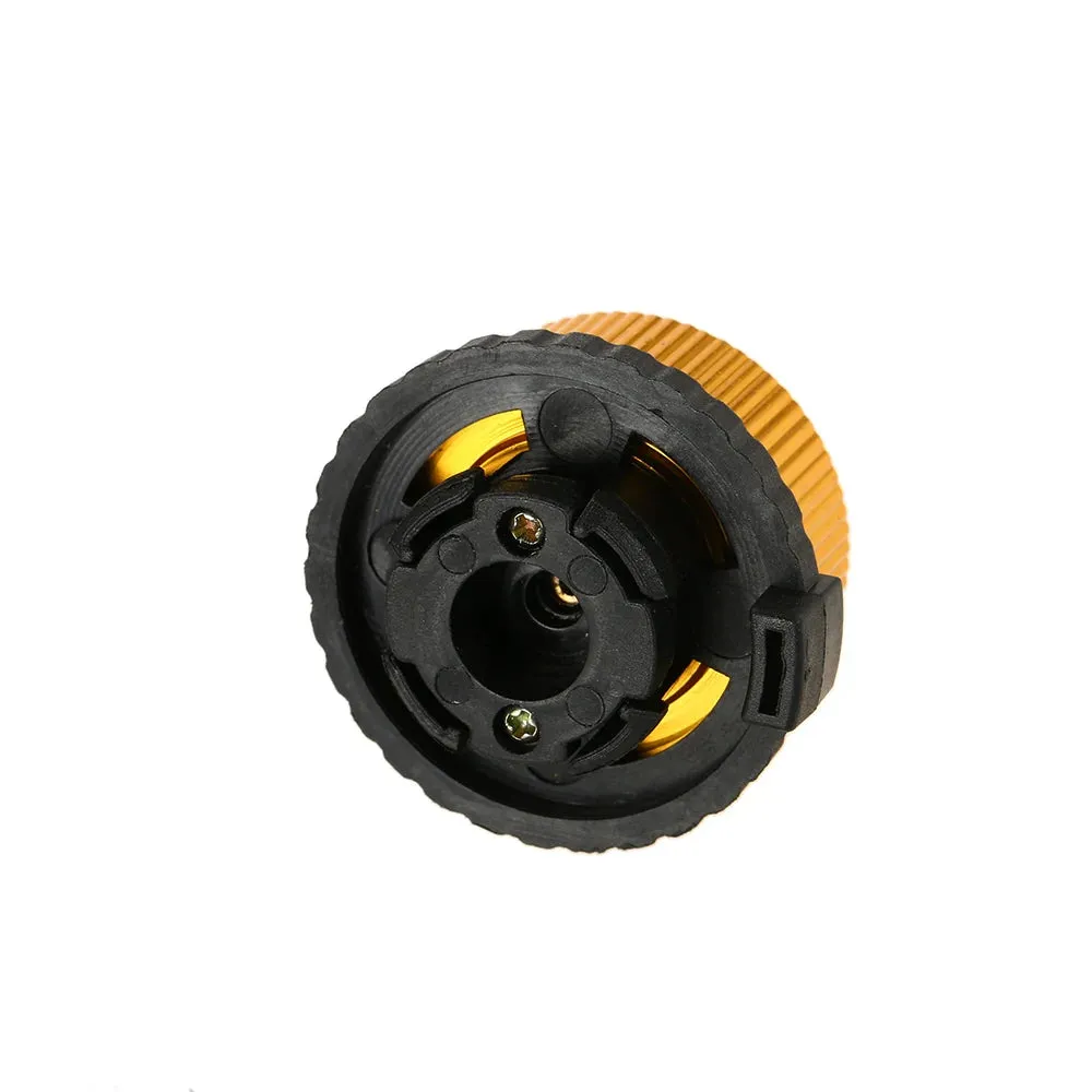 Portable Outdoor Stove Foldable Camping Gas Stove Windproof Cooking Picnic Split Burners with Gas Conversion Head Gas Adapter