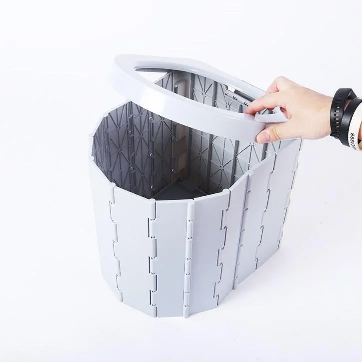 Portable Toilet Camping Toilet Portable & Hiking Outdoor Wind Shield for Stove Combo Pack