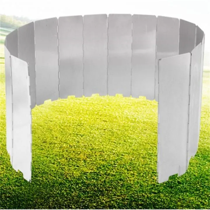 Portable Toilet Camping Toilet Portable & Hiking Outdoor Wind Shield for Stove Combo Pack