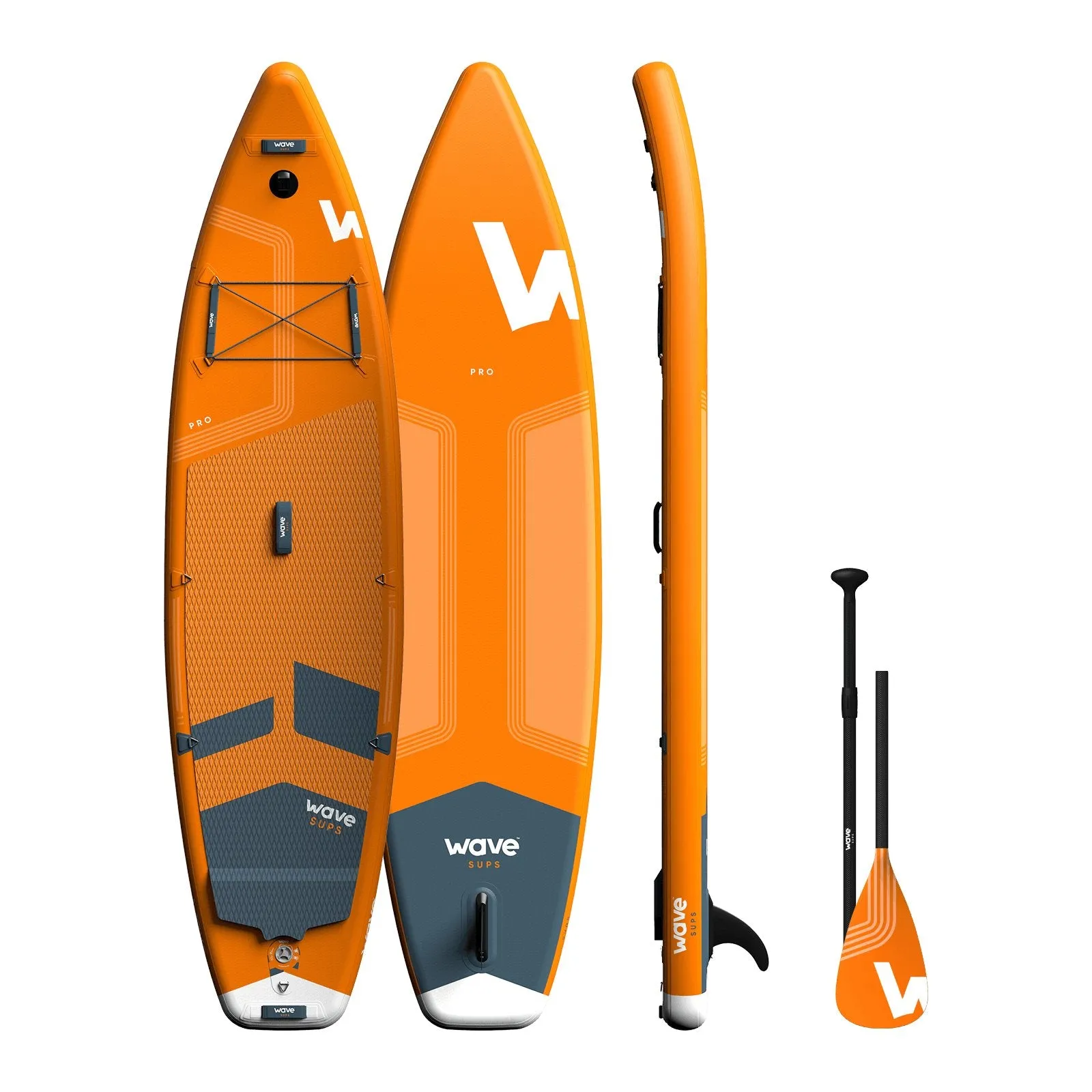 Pro SUP | Inflatable Stand-Up Paddle Board | 10/11ft | Orange