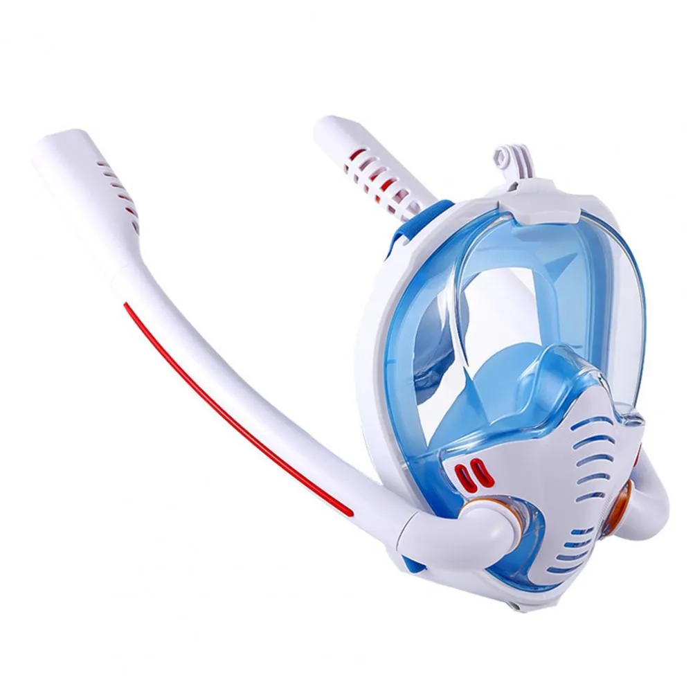 Professional Snorkeling Mask Double Breathing Tube Diving Mask Adults Swimming Mask Diving Goggles Water Sports Swim Equipment