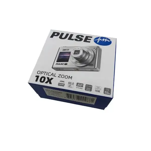 PULSE 10X Optical Zoom Compact Camera - Black