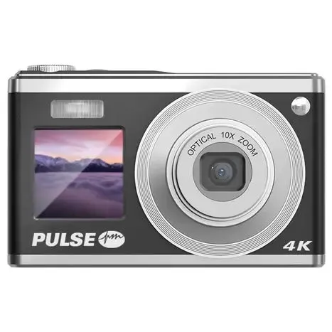 PULSE 10X Optical Zoom Compact Camera - Black
