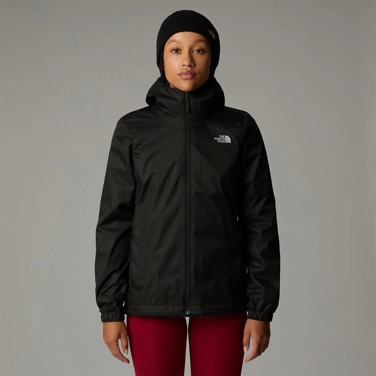Quest Hooded Jacket - Black/ Foil Grey
