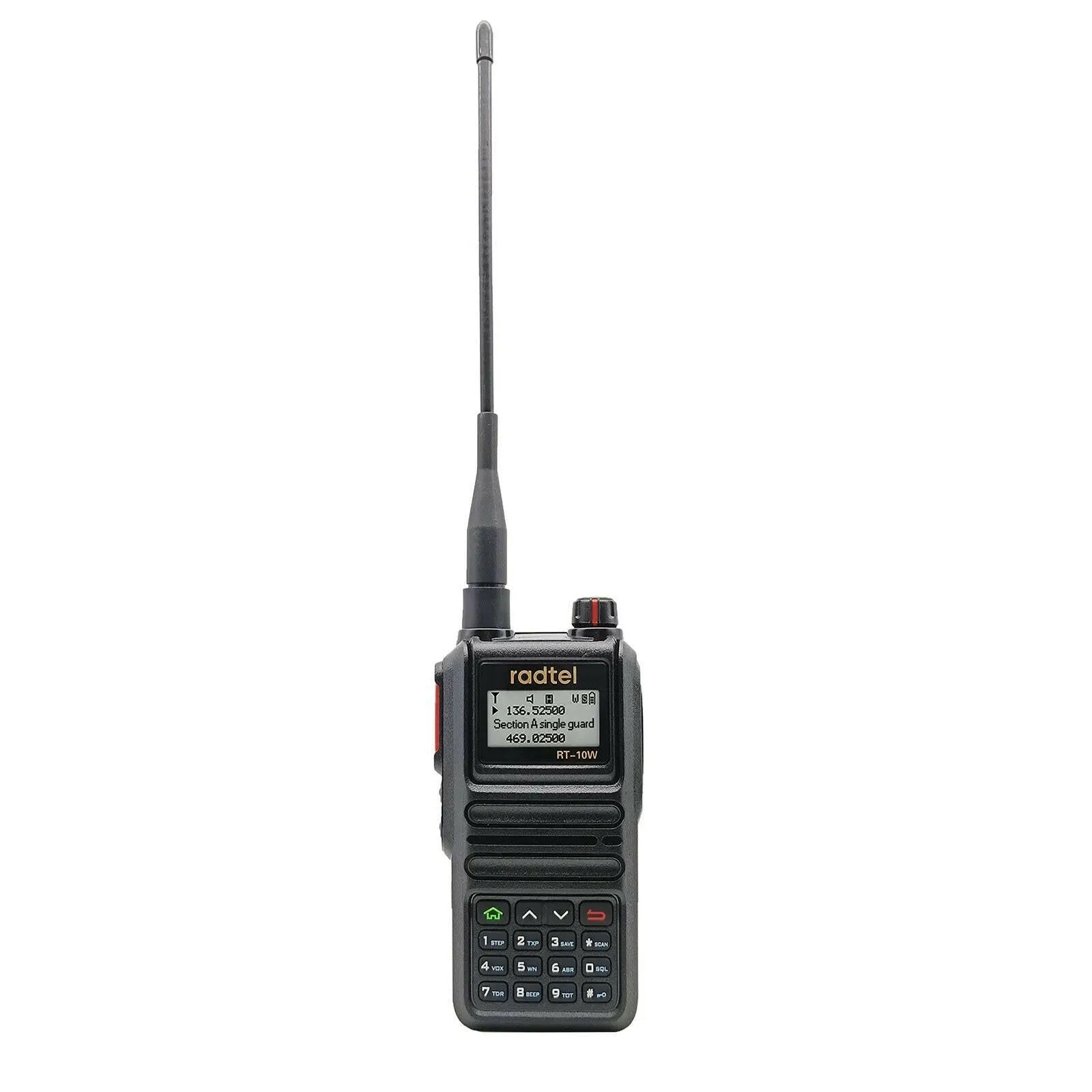 Radtel RT-10W Waterproof 10w Full Band 136-630Mhz Ham Amateur Two-Way Radio 199CH Walkie-Talkie AM Air Aviation Band Bluetooth