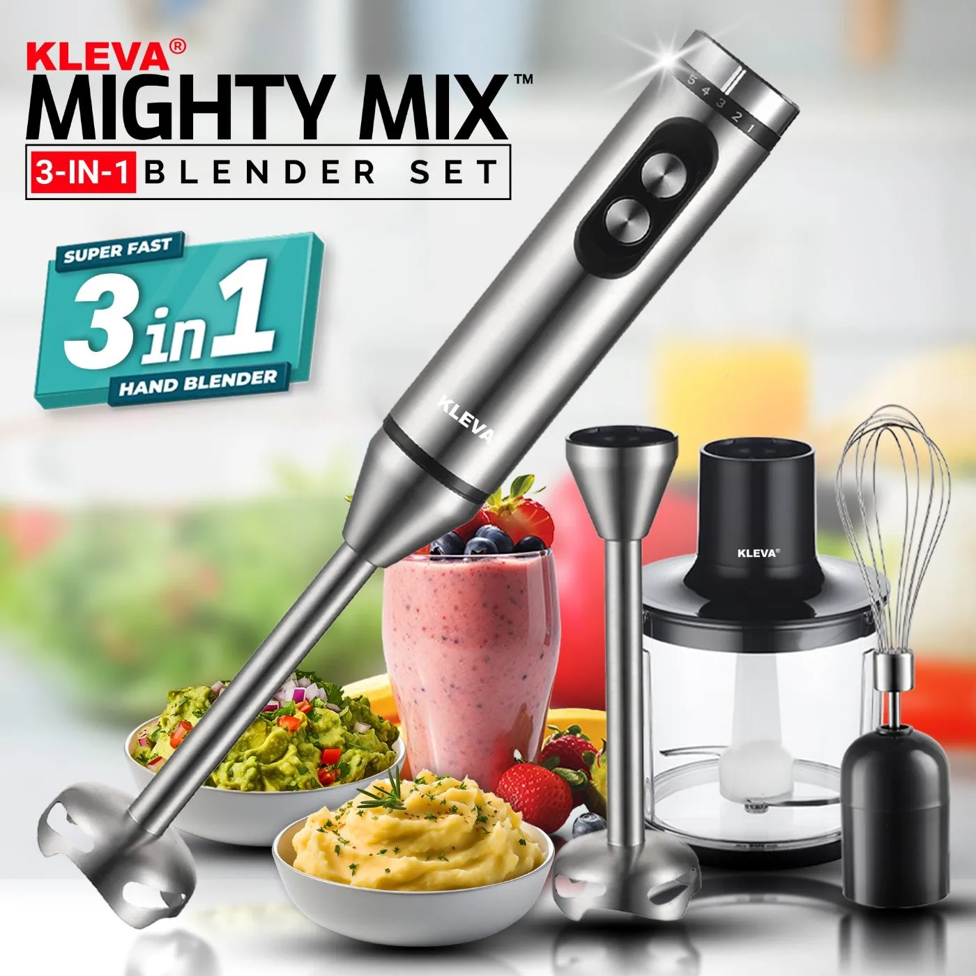 Red Earth™ Premium Cookware 7pc Set   FREE SECOND COOKWARE SET   2x FREE Mighty Mix™ Stick Blender   FREE E-BOOK