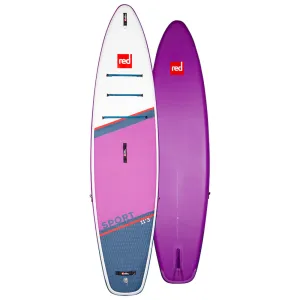 Red Paddle Co 11'3 Sport Purple Inflatable SUP Carbon Nylon Pack