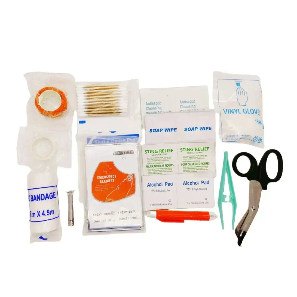Reflective Pet Emergency Travel Kit - Waterproof First Aid for Dogs & Cats