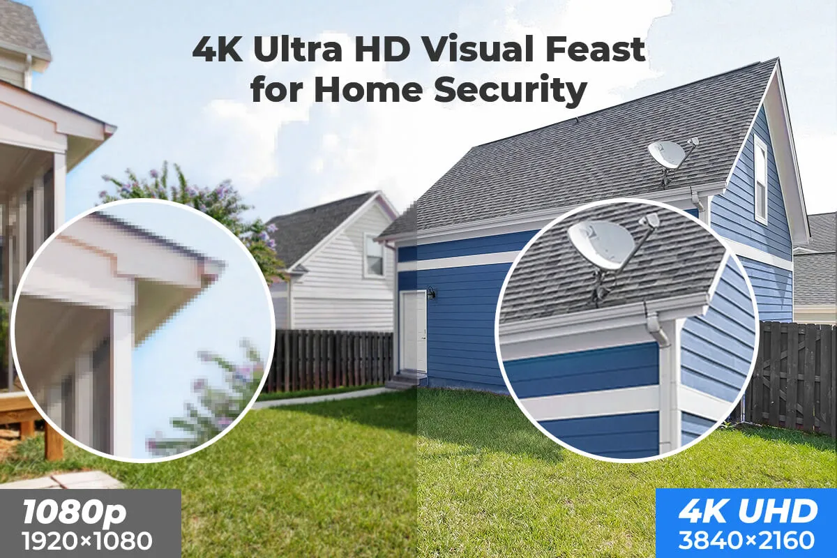 Reolink 4K HD Outdoor POE IP Secuirty Camera for Home RLC-820A