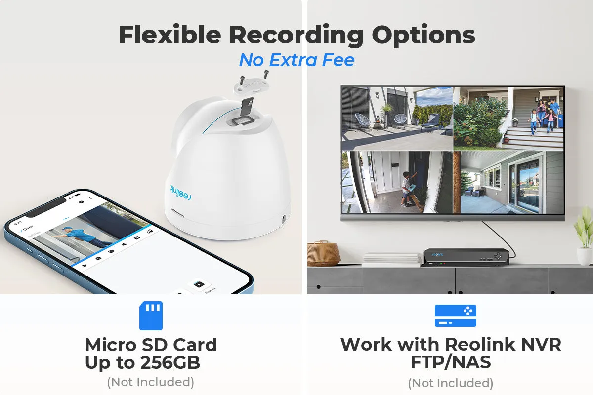 Reolink 4K HD Outdoor POE IP Secuirty Camera for Home RLC-820A