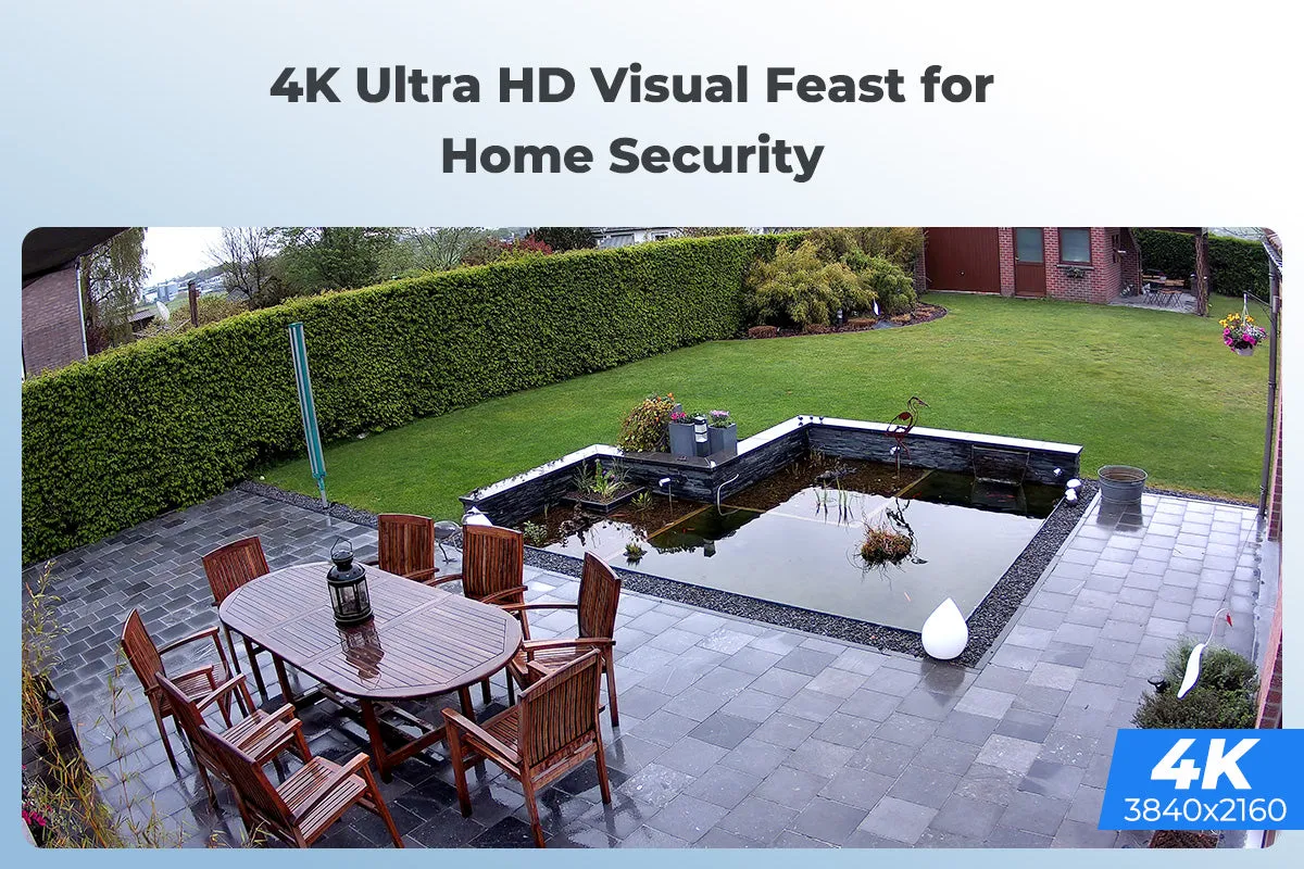 Reolink 4K HD PoE IP Outdoor Security Camera for Home RLC-810A