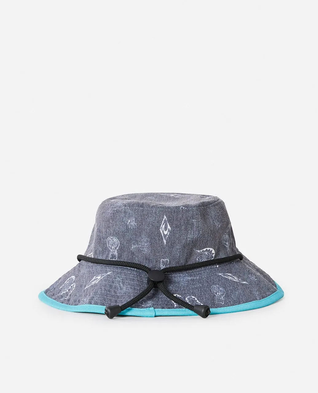 Revo Wide Brim Hat Boy - Aqua