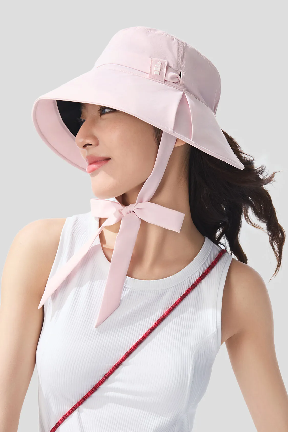 Ribbon - Women's Sun Hat with Ribbon UPF50 