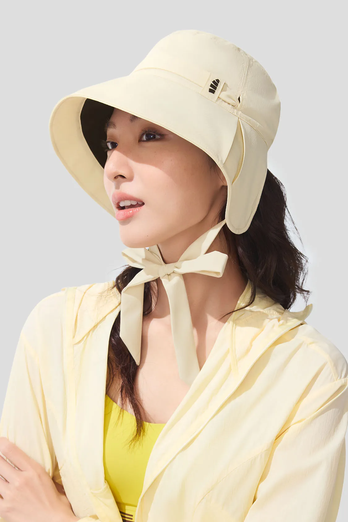 Ribbon - Women's Sun Hat with Ribbon UPF50 