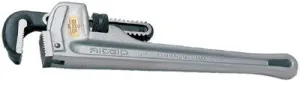 Ridgid 31090 Aluminum Pipe Wrenches, Alloy Steel Jaw, 10 in (1 EA)