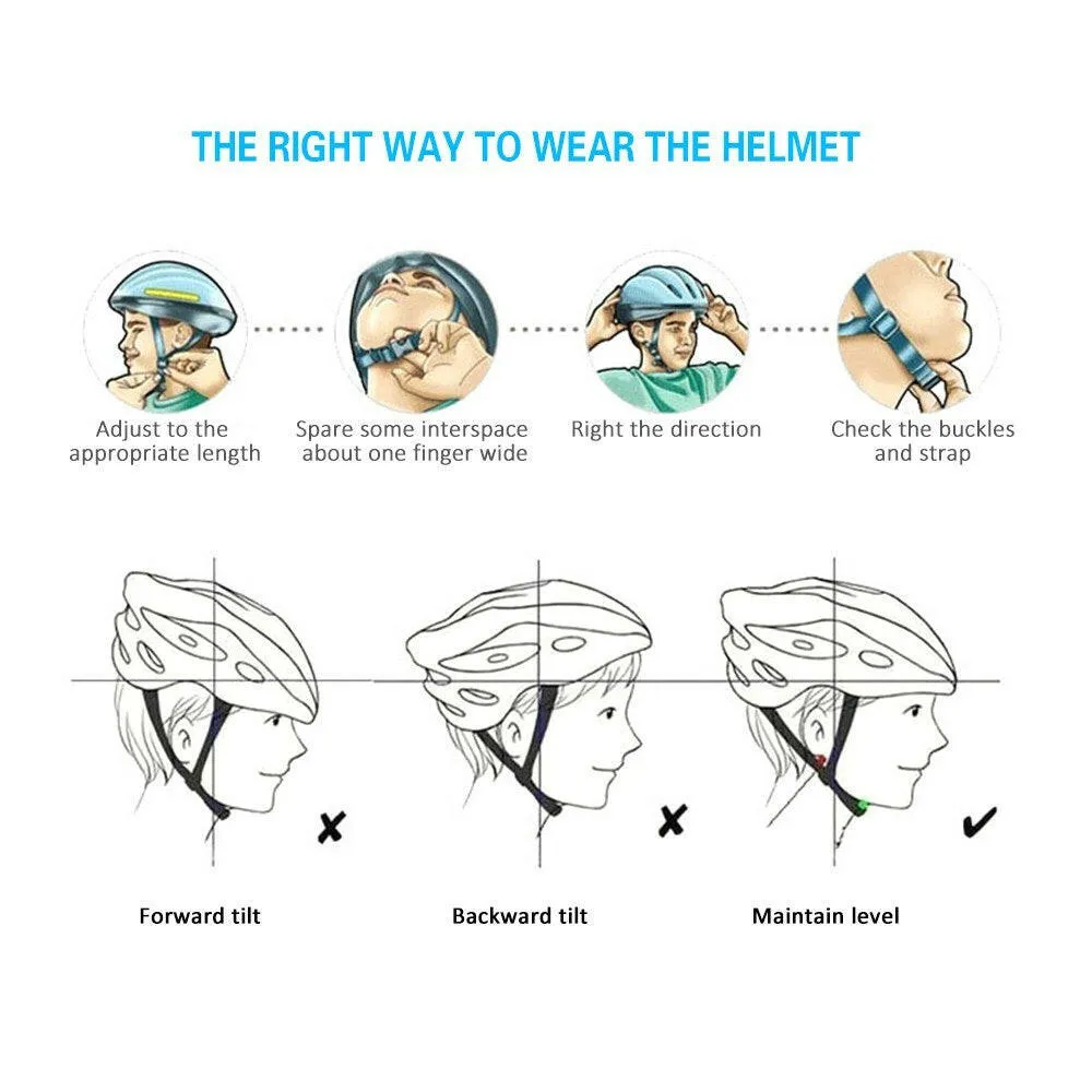 Riding Helmet Safety MTB Road Bike Motorbike Cycling Security Helmet