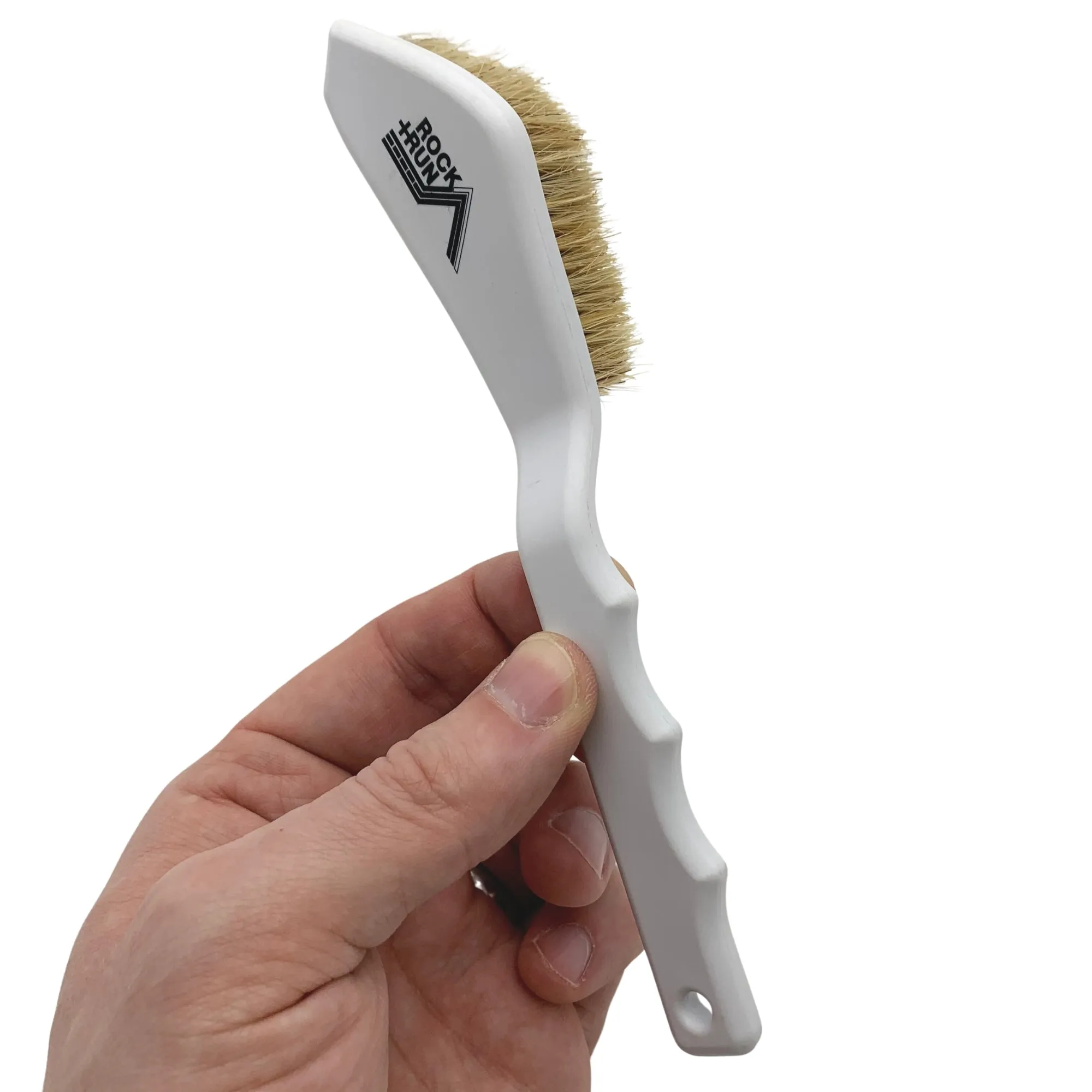 Rock   Run Shaped Boars Hair Brush