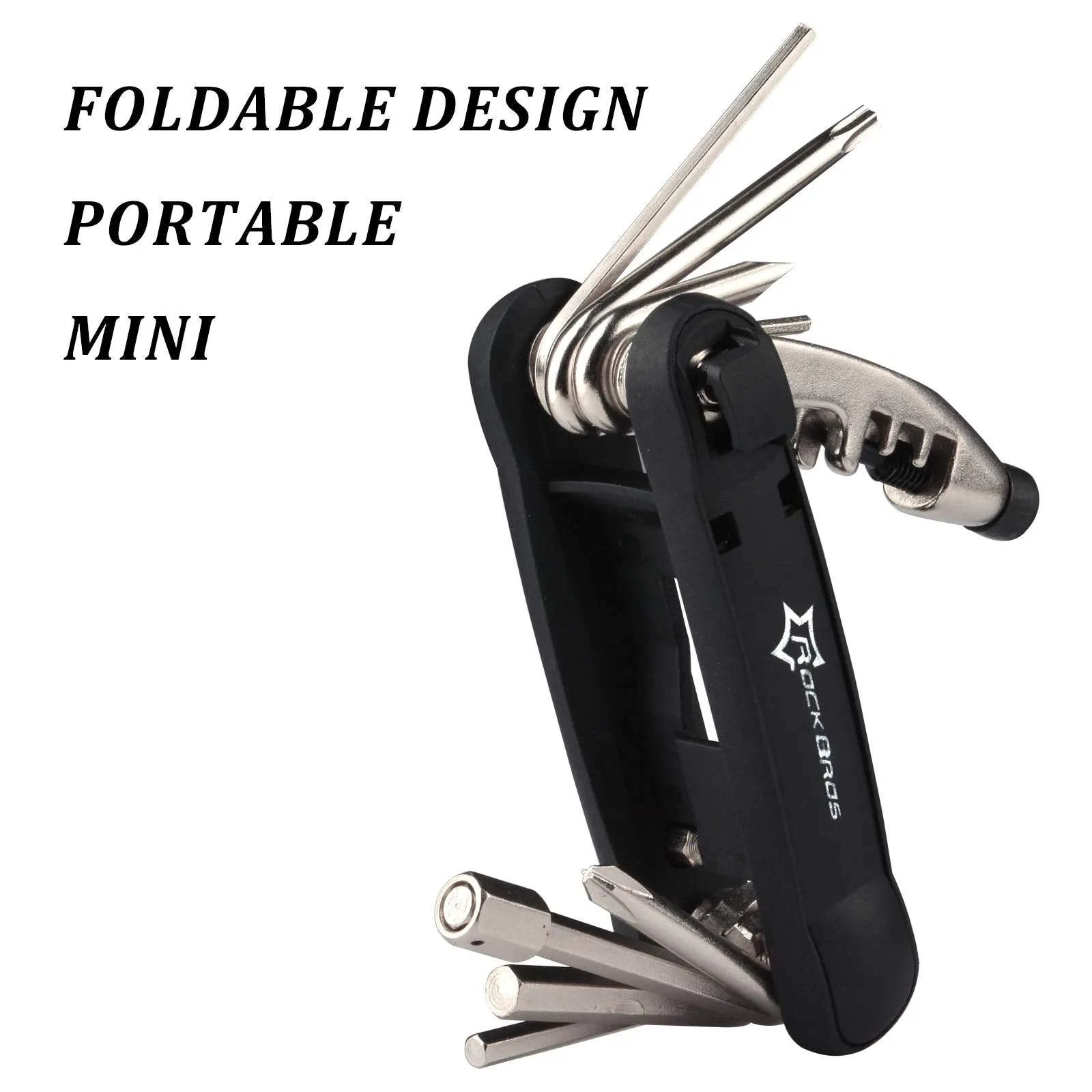 ROCKBROS 12 in 1 Portable Bike Repair Tool Kit Multifunctional Pocket Tool