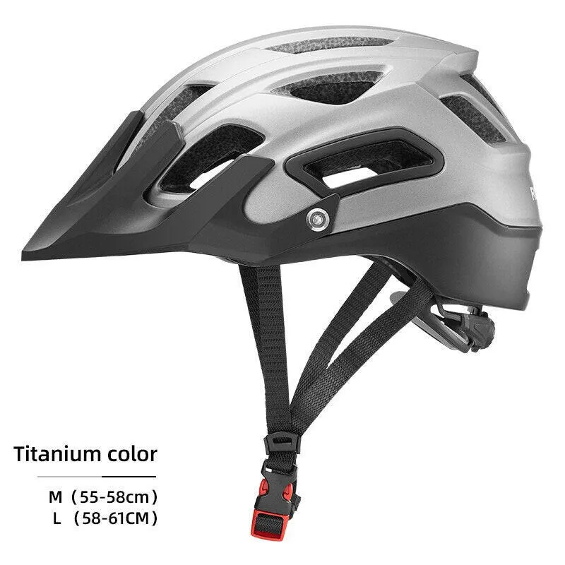 ROCKBROS Bicycle Helmet Breathable MTB Road Integrally-molded Ultralight Bike Helmet Head Protection Cycling Helmet Equipment