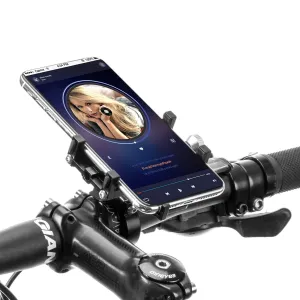 ROCKBROS Bike Mobile Phone Holder CNC Aluminum Bracket Five Claws Phone Holder